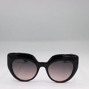 Beautiful Designer Syle Chunky Black Cat Eye Womens Trendy Sunglasses 100% UV